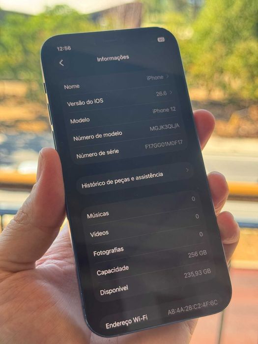 iPhone 12 256 Gb como Novo (Garantia de 6 meses)
