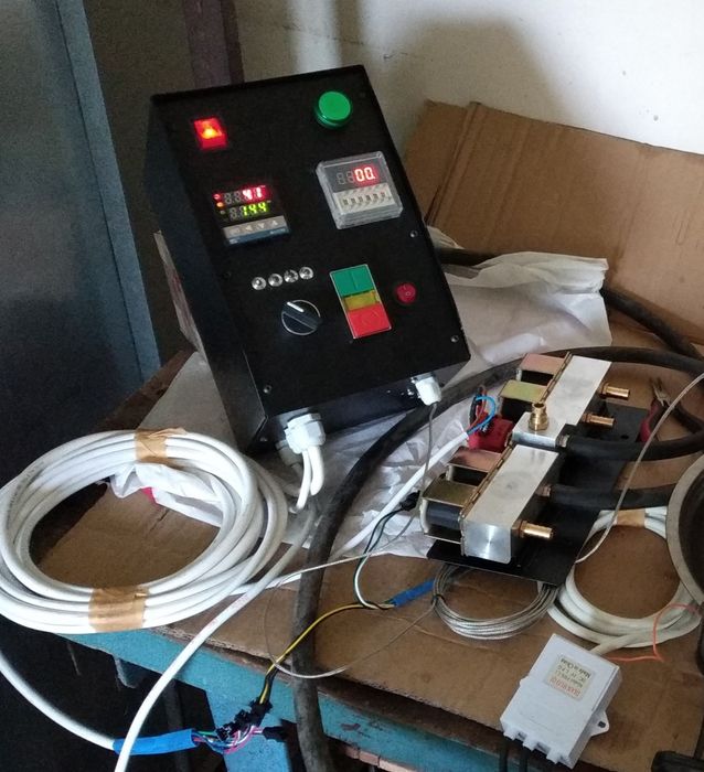 Блок управления газовой печкой порошковой покраски