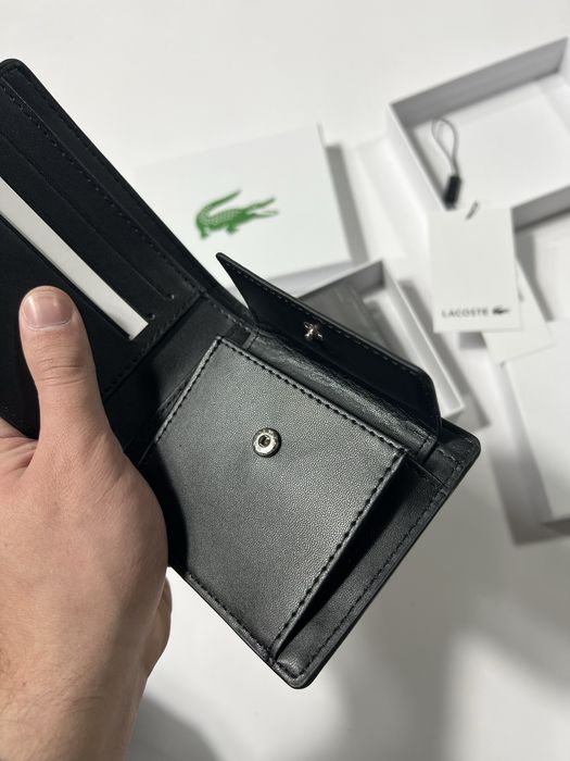 Гаманець Lacoste monogram кошелек лакост монограма кошелек с монетнице