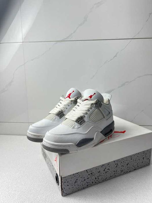 Jordan 4 Retro White Oreo R.46