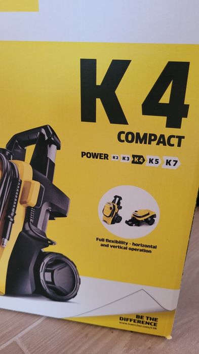 Lavadora Alta Pressão Karcher K4 Compact - Na Garantia (Usada 1x) + Ofertas