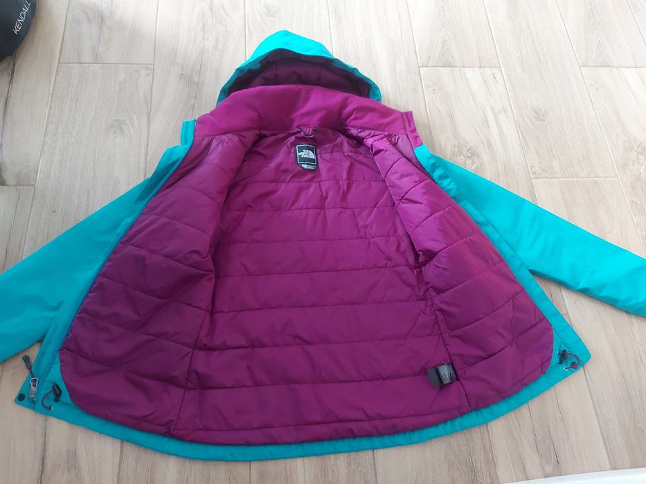 kurtka north face polarowa ocieplana xs
