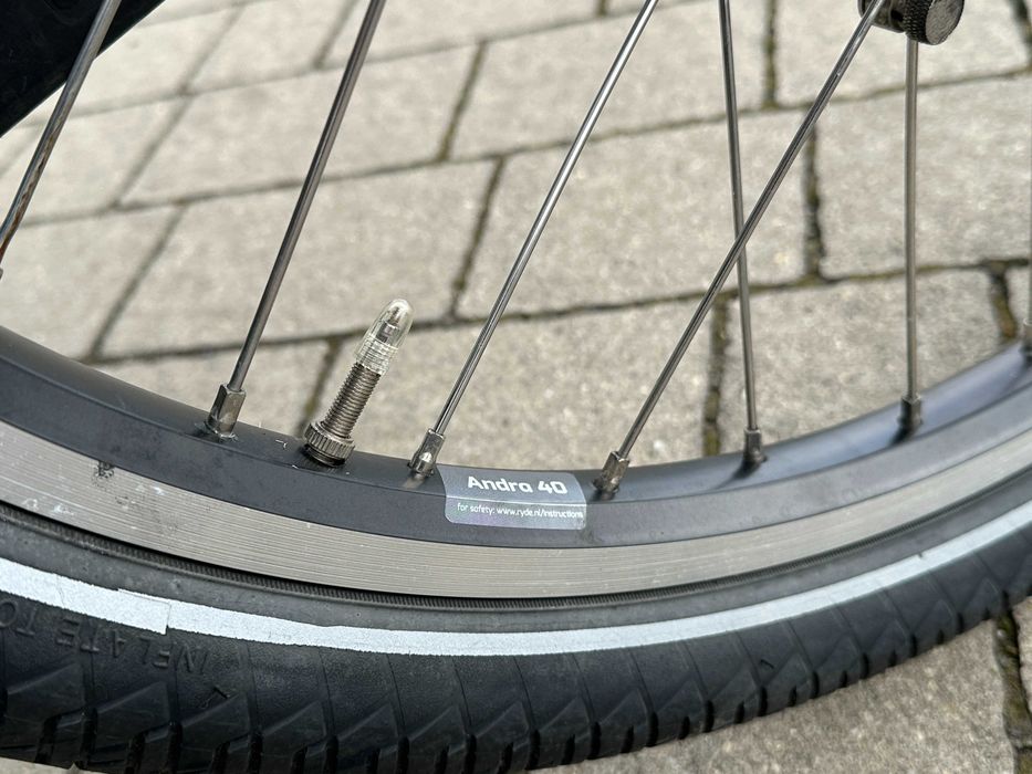 Rower elektryczny z przyczepką przednią RYKSZA cargo riksza