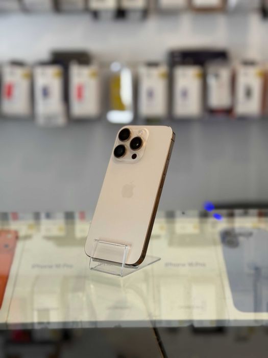 iPhone 16 PRO MAX • 256 GB • Desert Titanium • 100% bateria • GWARANCJA • raty !!!