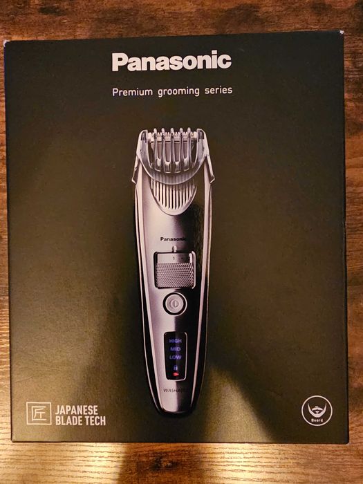 Panasonic ER-SB60-S803
Trymer Panasonic, zasilanie Akumulatorowe