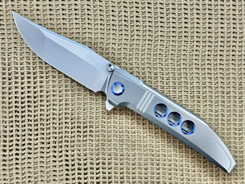 Ніж WE KNIFE Ezinta Titanium Integral M390 WE22041-2
