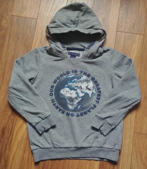 Bluza z kapturem dla chłopca 134cm