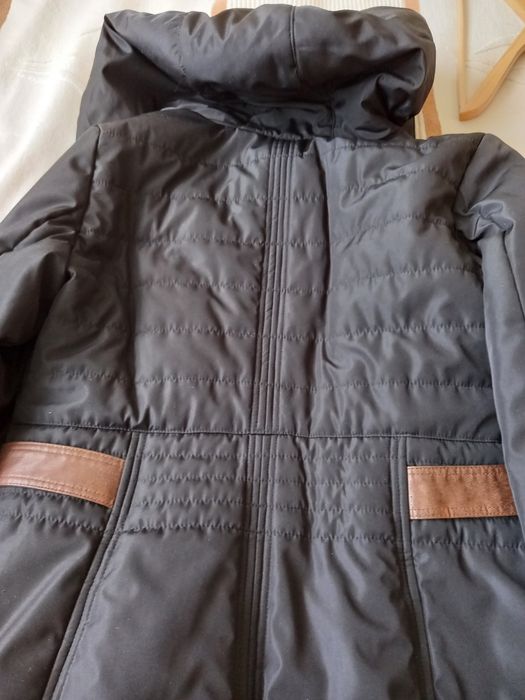 Kurtka damska ocieplana z kapturem r 40