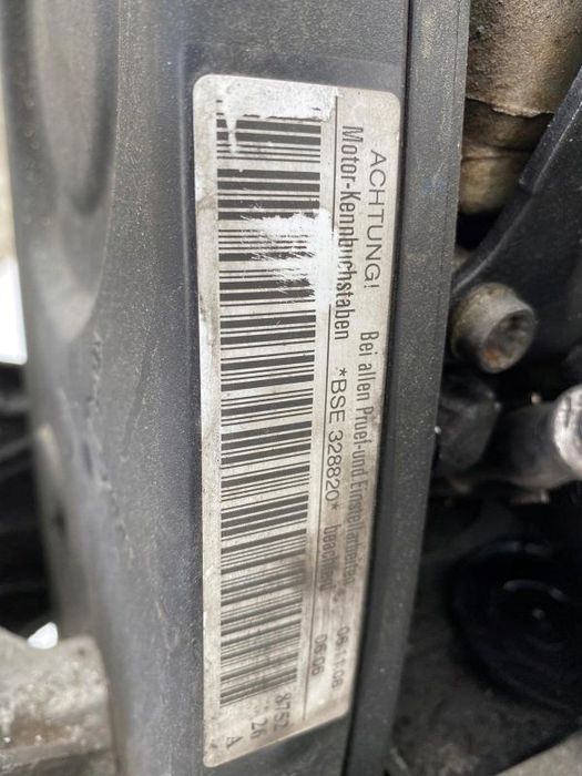 Silnik Kompletny Vw Seat Skoda Audi 1.6/8v Bse