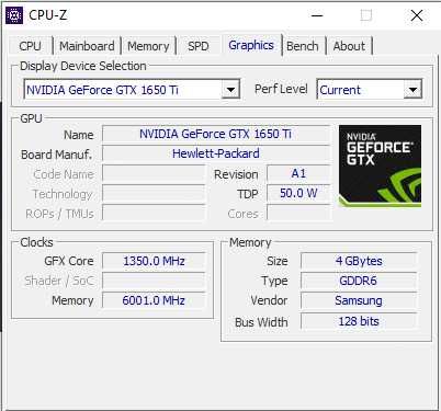 HP Pavilion Gaming Laptop 16¨i7 /GTX 1650 Ti.