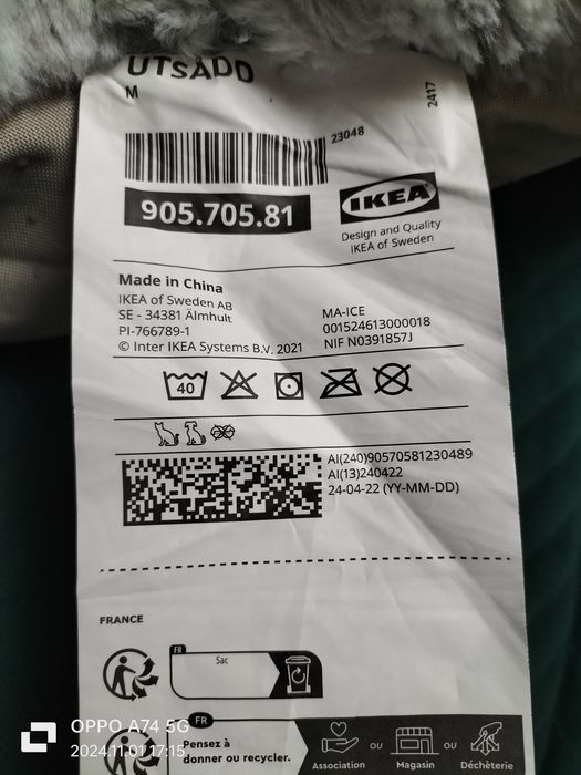 Leżanka kot pies z Ikea M Nowa