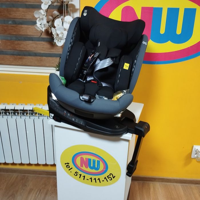 Nowy fotel samochodowy obrotowy isofix I-size Sklep NW