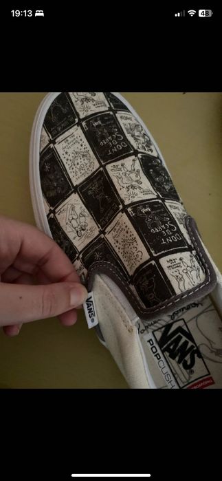 Vans Daniel Johnston slip on unisexo