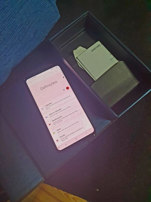Samsung s9 plus a funcionar