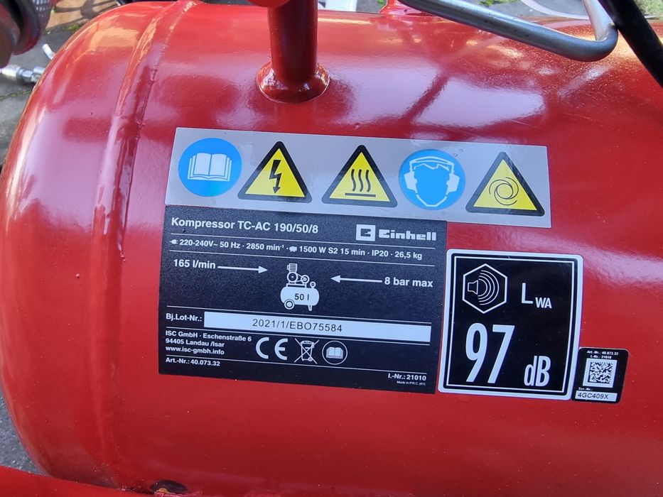 Kompresor einhell 50l