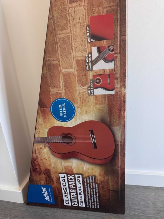 Violão acústico rosa para venda!