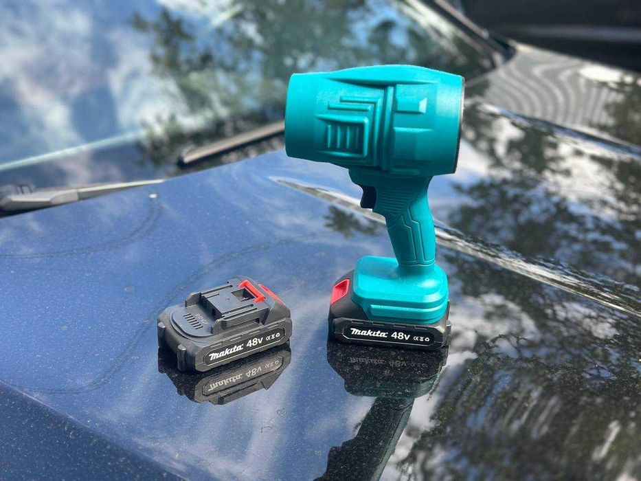 Турбовентилятор акумуляторний для обдува стекла Турбофен у кейсі 2000w