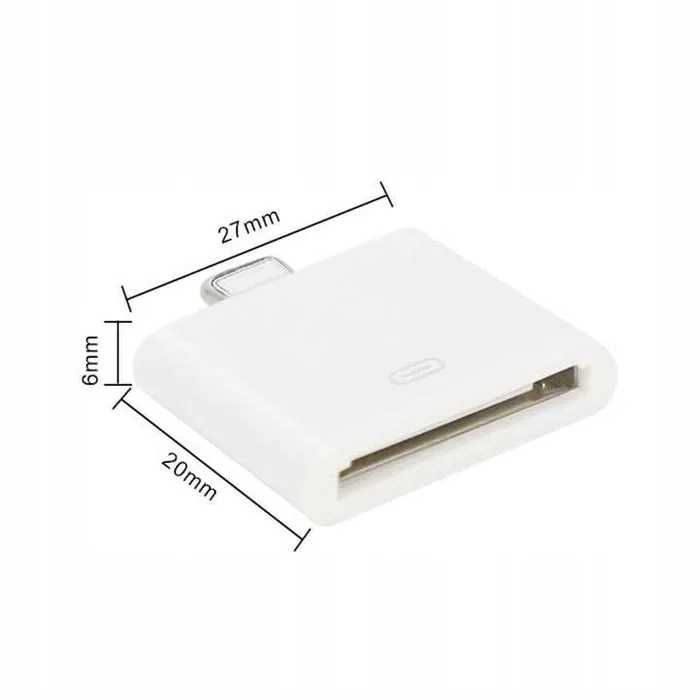 Adapter Przejściówka Do APPLE iPhone 8 PIN 30 PIN TAB - 100 sztuk Nowe
