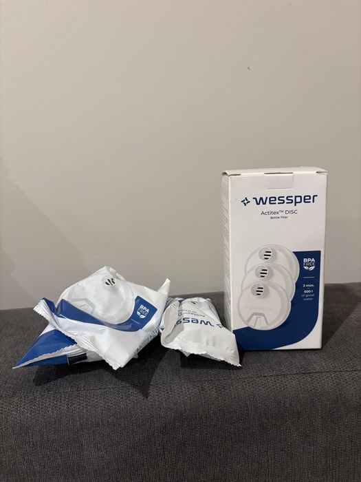 6 sztuk filtrów do butelki wessper Actitex DISC 2 opakowania