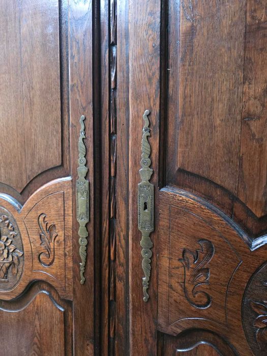 Szafa dębowa Ludwik, rzeźbiona #2491 Stylowy Węgrów