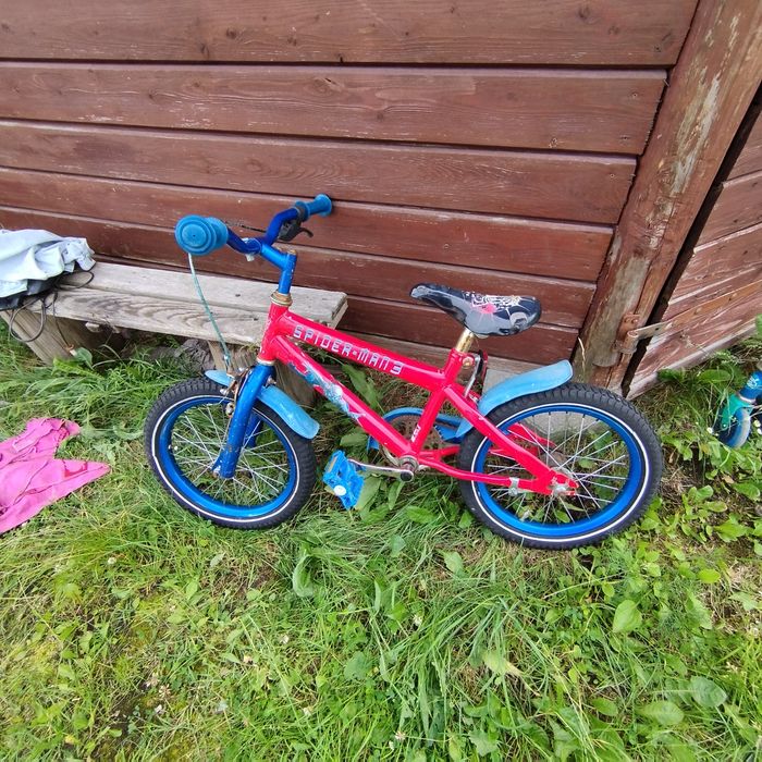 Rowerek dziecięcy koła 16 cali Spiderman
