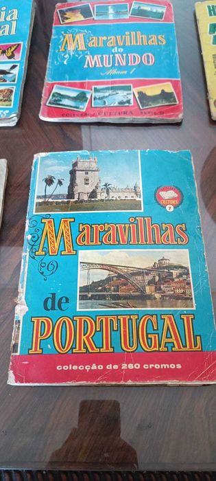 Cadernetas de cromos antigas