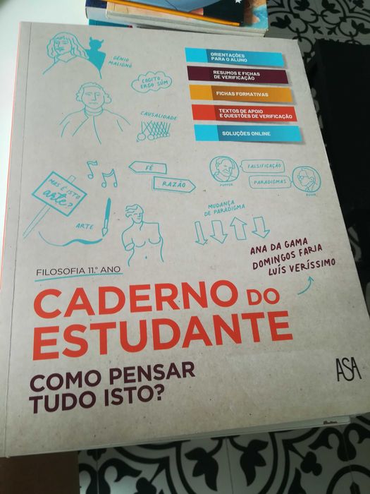 Caderno do estudante, Filosofia 11ano, novo