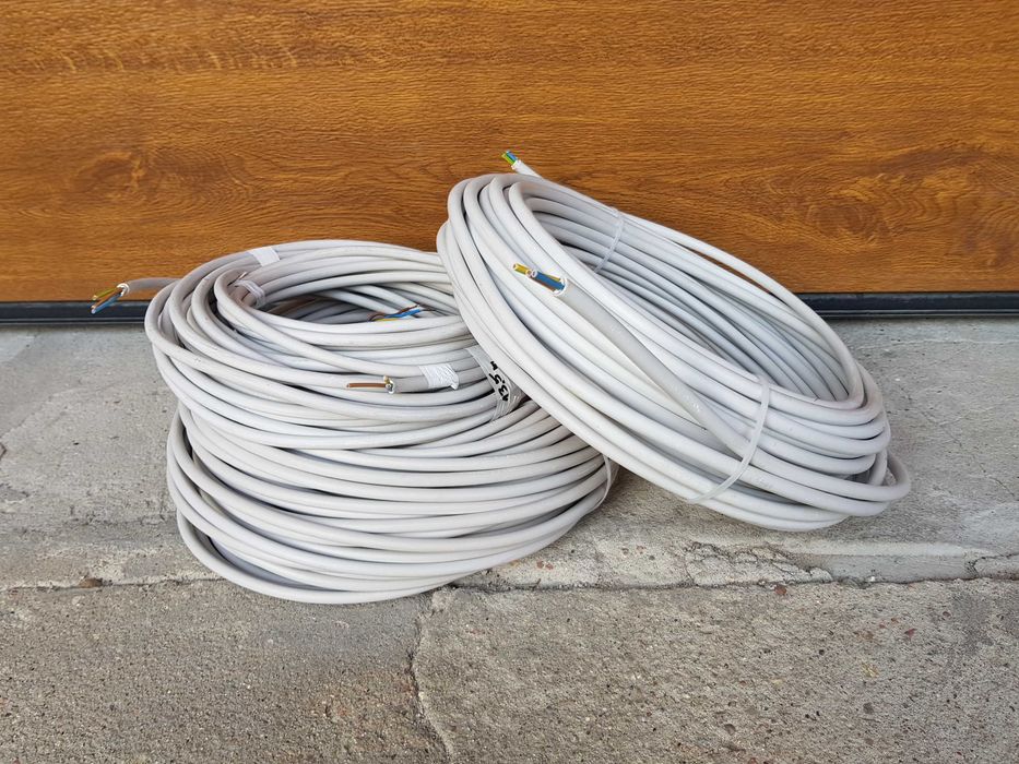 Kabel instalacyjny, przewód elektryczny 3x2,5 - różne długości