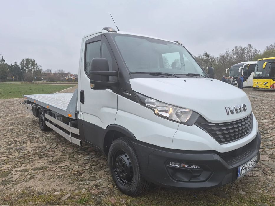 Iveco Daily 35S14 laweta plyta hydr  Autolaweta automat plyta hydraul