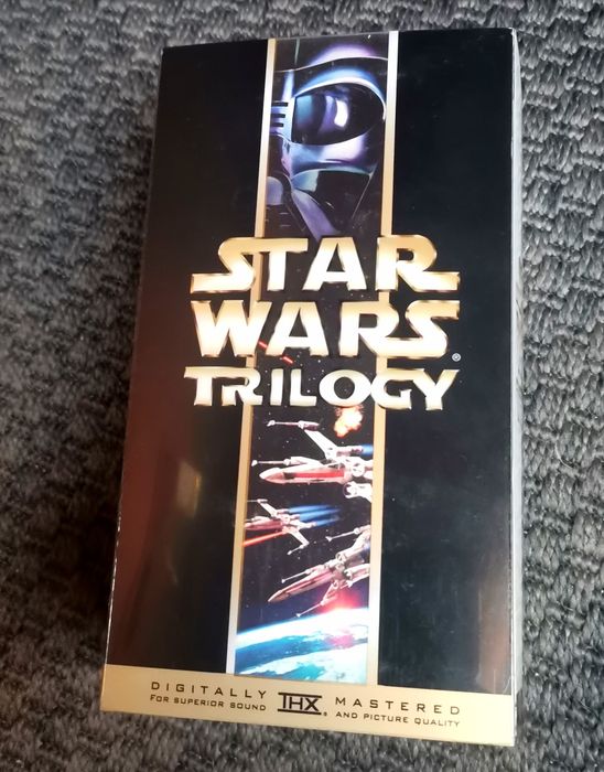 Star Wars Trylogia VHS IV V VI