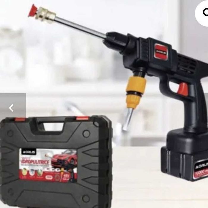 Pistola de Pressão a água sem fios.