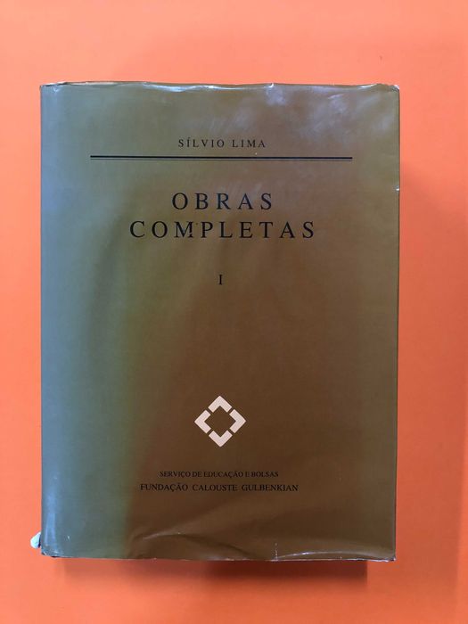 Obras Completas - I - Sílvio Lima -  Fundação Calouste Gulbenkian