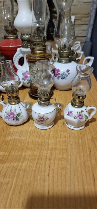 Lampa naftowa zabytkowa