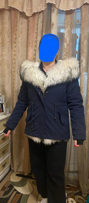 Парка зимова натуральне хутро