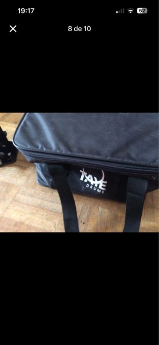 Pedal Duplo TAYE Metal Works. Em bom estado