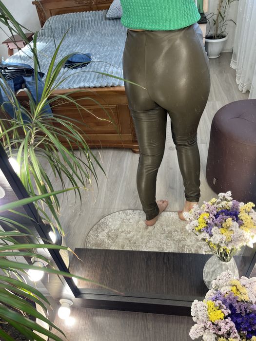 Штани шкіряні