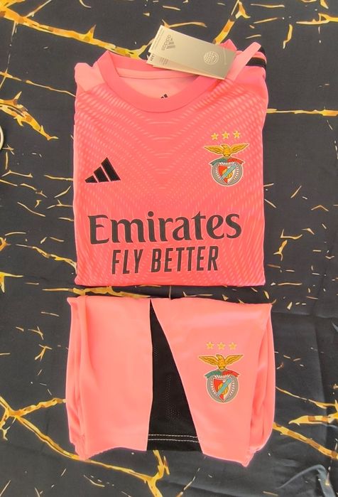 Camisola Benfica Rosa criança