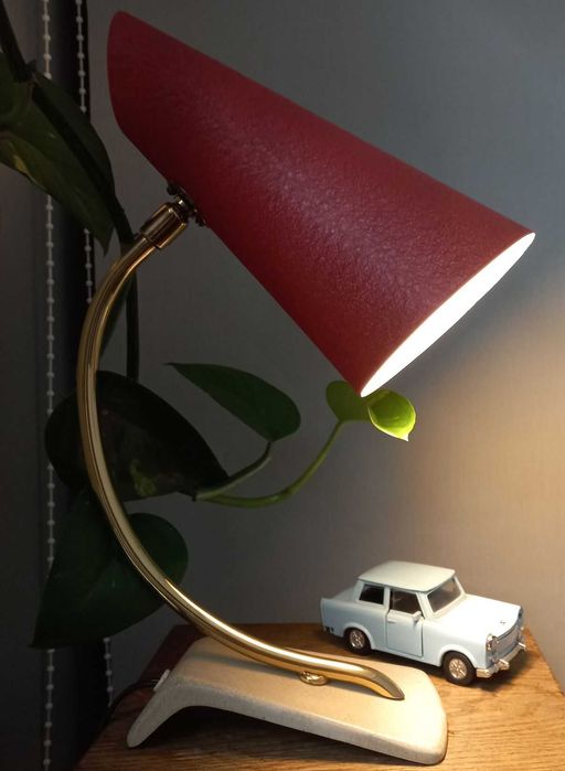 Lampka Gebrüder Cosack, model Cone, lata 60
