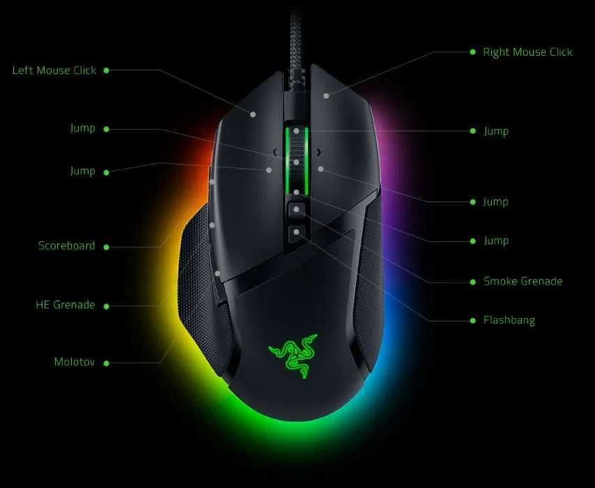 Razer Basilisk V3 - найкраща дротова 2021 року. Сумка в подарунок!