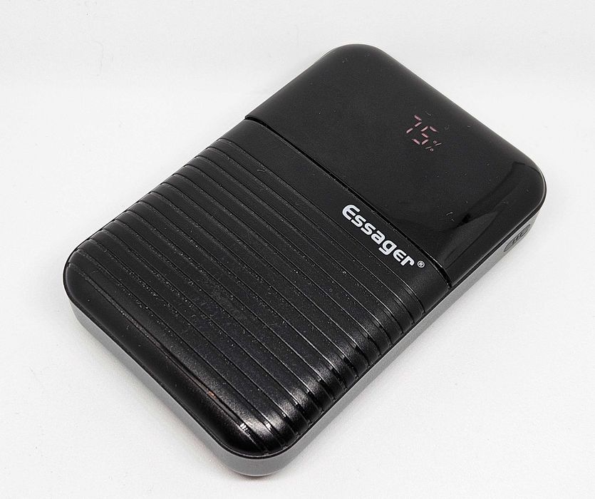 Повербанк ESSAGER 10000 mAh з індикацією заряду
