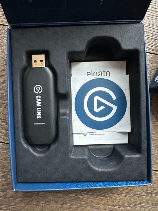 Elgato Cam Link 4K (відеозахоплення HDMI→USB) б/в, як новий