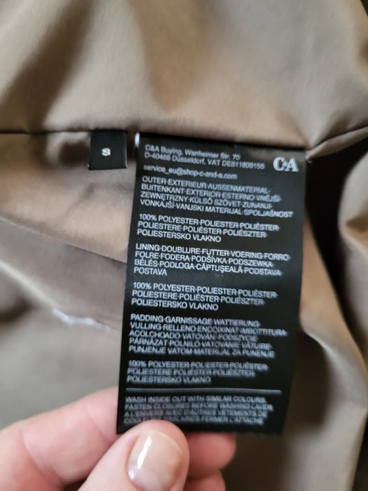 Пуфер куртка C&A