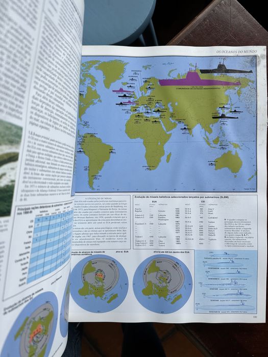 Grande Enciclopédia Portuguesa e Brasileira - Atlas dos Oceanos