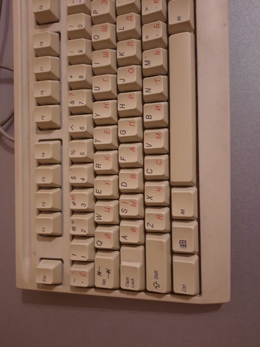Клавиатура для компьютера белая для ПК Клавиатура проводная