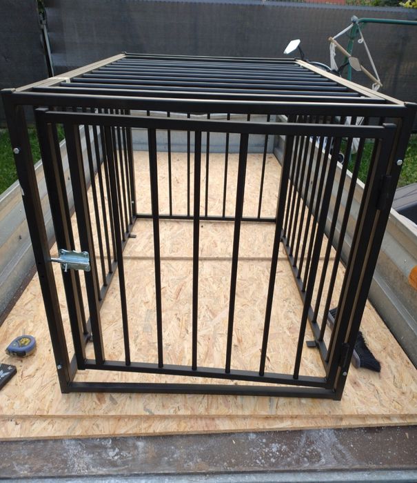 Klatka kennel transporter kojec