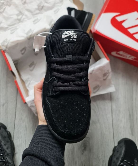 !БЕЗ Передплат! Кросівки Nike SB Dunk Low Black Gray Fog | данки