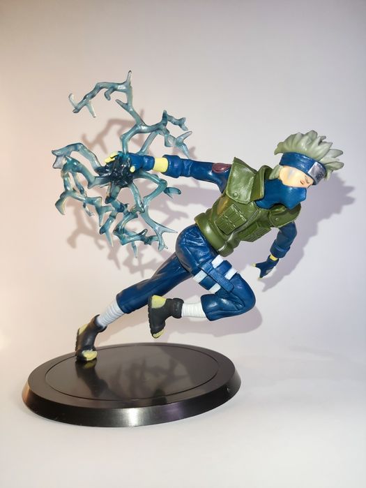 Kakashi Hatake Raiton 15cm – Figura Naruto Escala 1:12 em PVC
