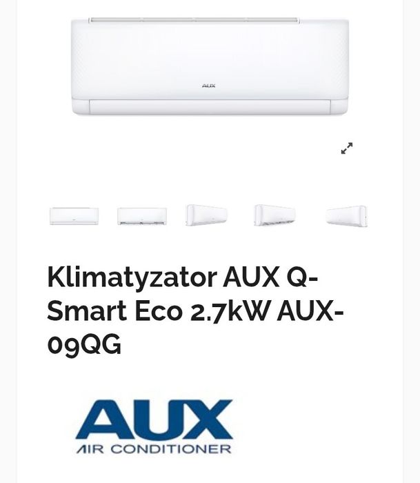 Klimatyzacja AUX z montażem