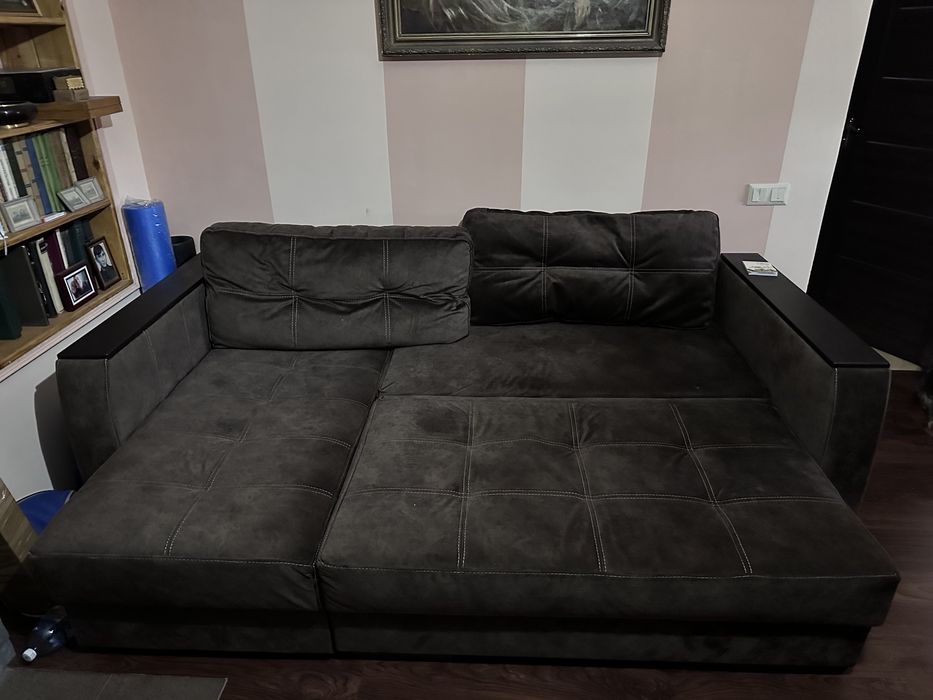 Большой угловой диван раскладной
