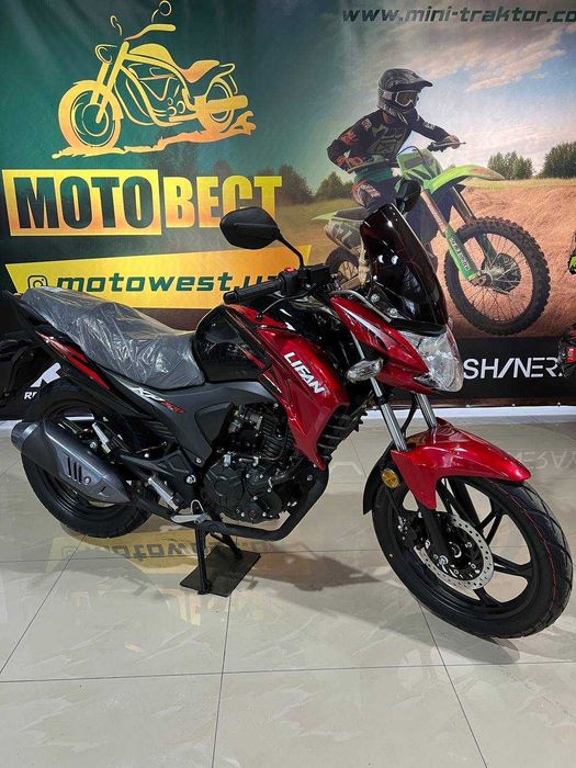 Мотоцикл Lifan KP200 (Irokez 200) Red